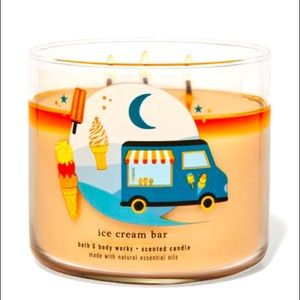 Ice cream bar candle 🕯💜